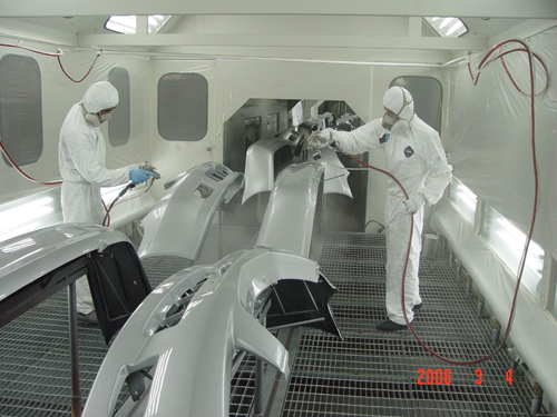 單層管噴涂生產(chǎn)線